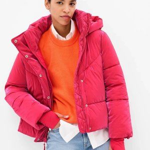 gapfit reversible recycled half zip windbreaker